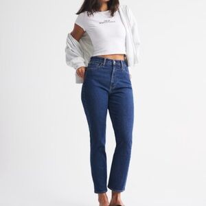 Abercrombie & Fitch The Ankle Ultra High Rise Jeans, Curve Love Size 10S